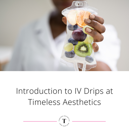 Introduction to IV Drips at Timeless Aesthetics